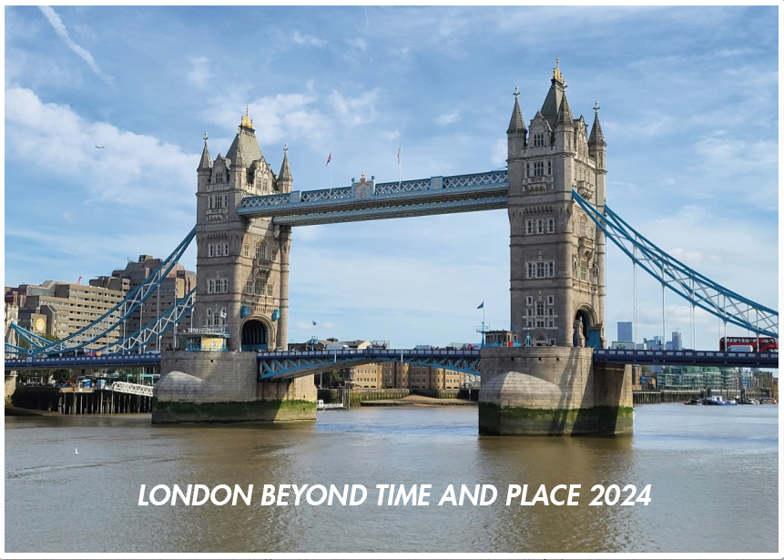 LONDON BEYOND TIME AND PLACE Kalender 2024 vorne