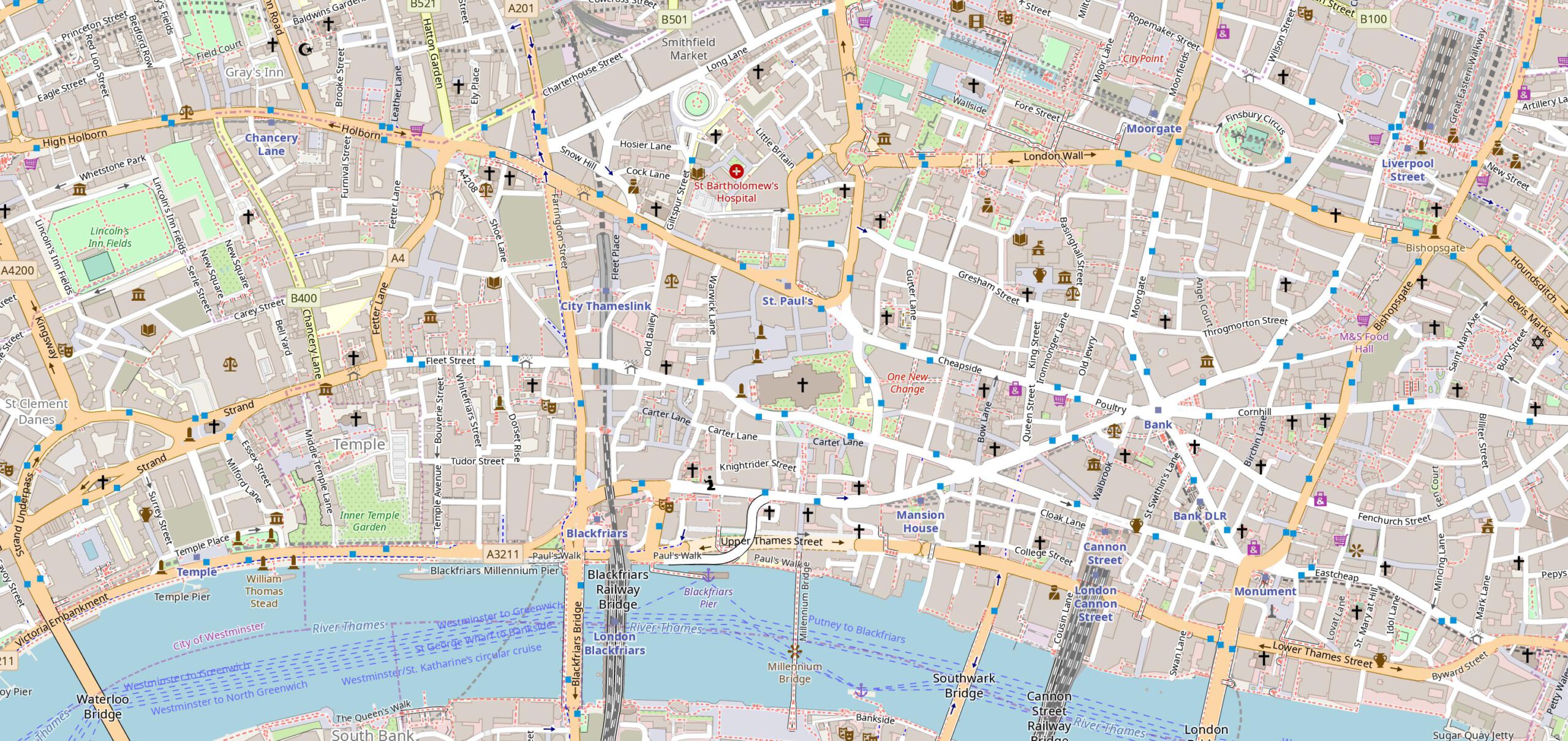 City of London (OpenStreetMap)