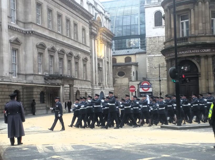 Walbrook on Lord Mayor's Day 2019