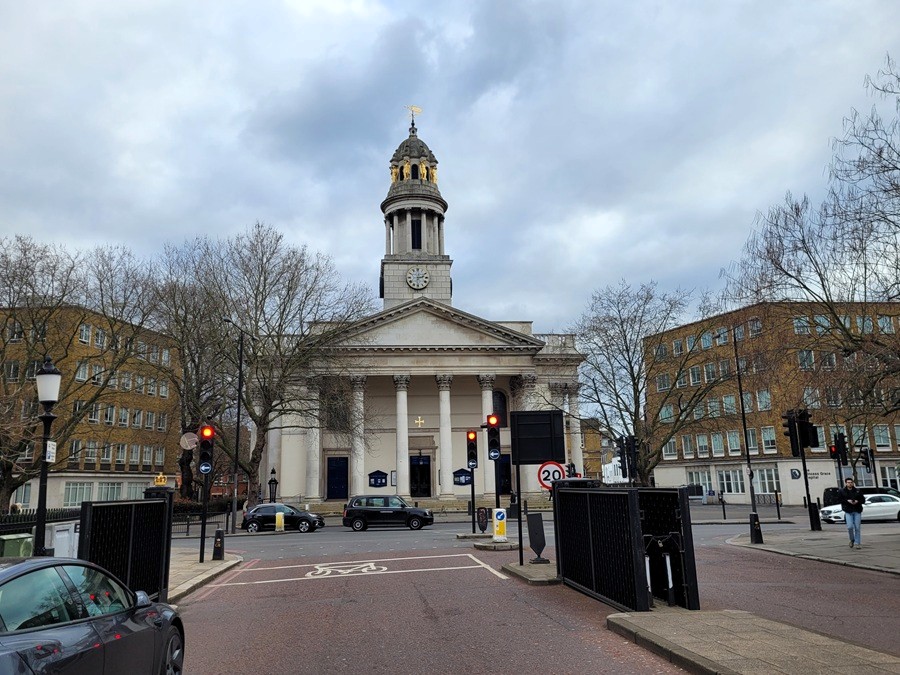 Holy Trinity Church in Marylebone